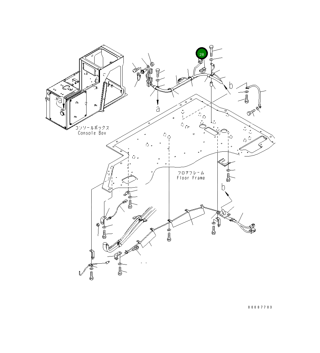 Жгут проводов 426-06-32392 Komatsu