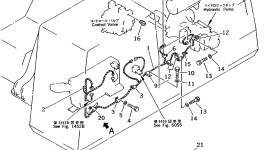 Жгут проводов 20Y-06-17251 Komatsu