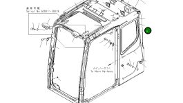 Жгут проводов 209-54-41860 Komatsu