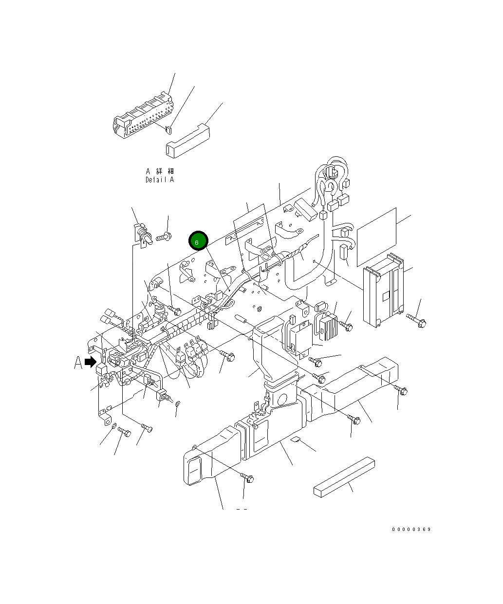 Жгут проводов 20G-06-K1513 Komatsu