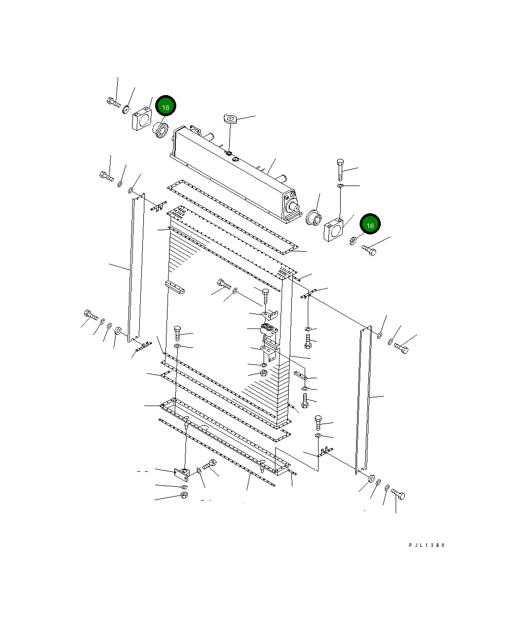 Блок 198-03-61910 Komatsu