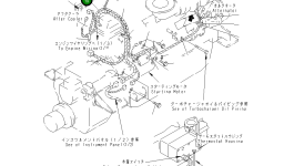 Жгут проводов 6212-86-2510 Komatsu