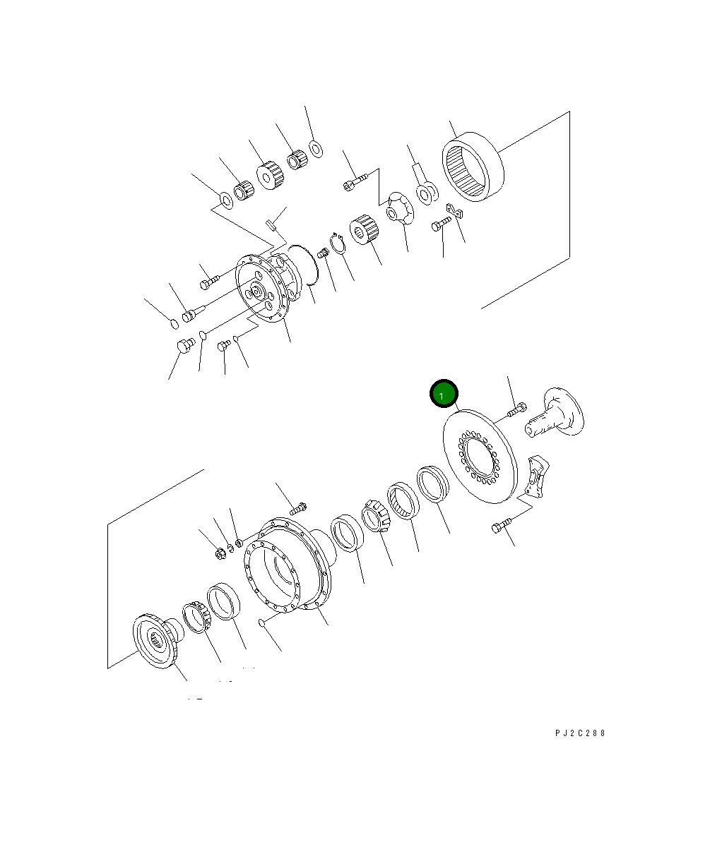 Диск 20G-32-21911 Komatsu