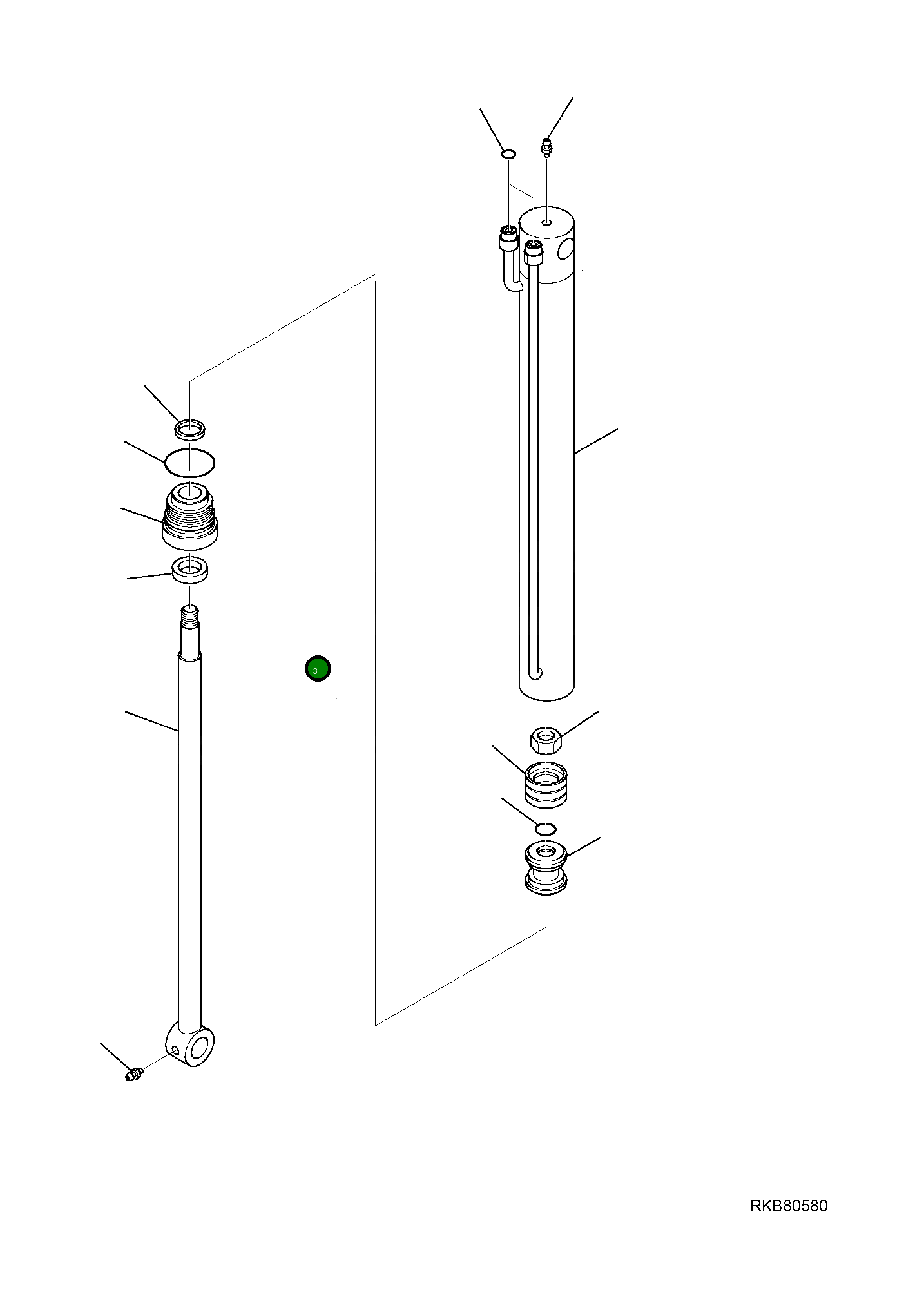 Головка блока цилиндров U8000001A Komatsu