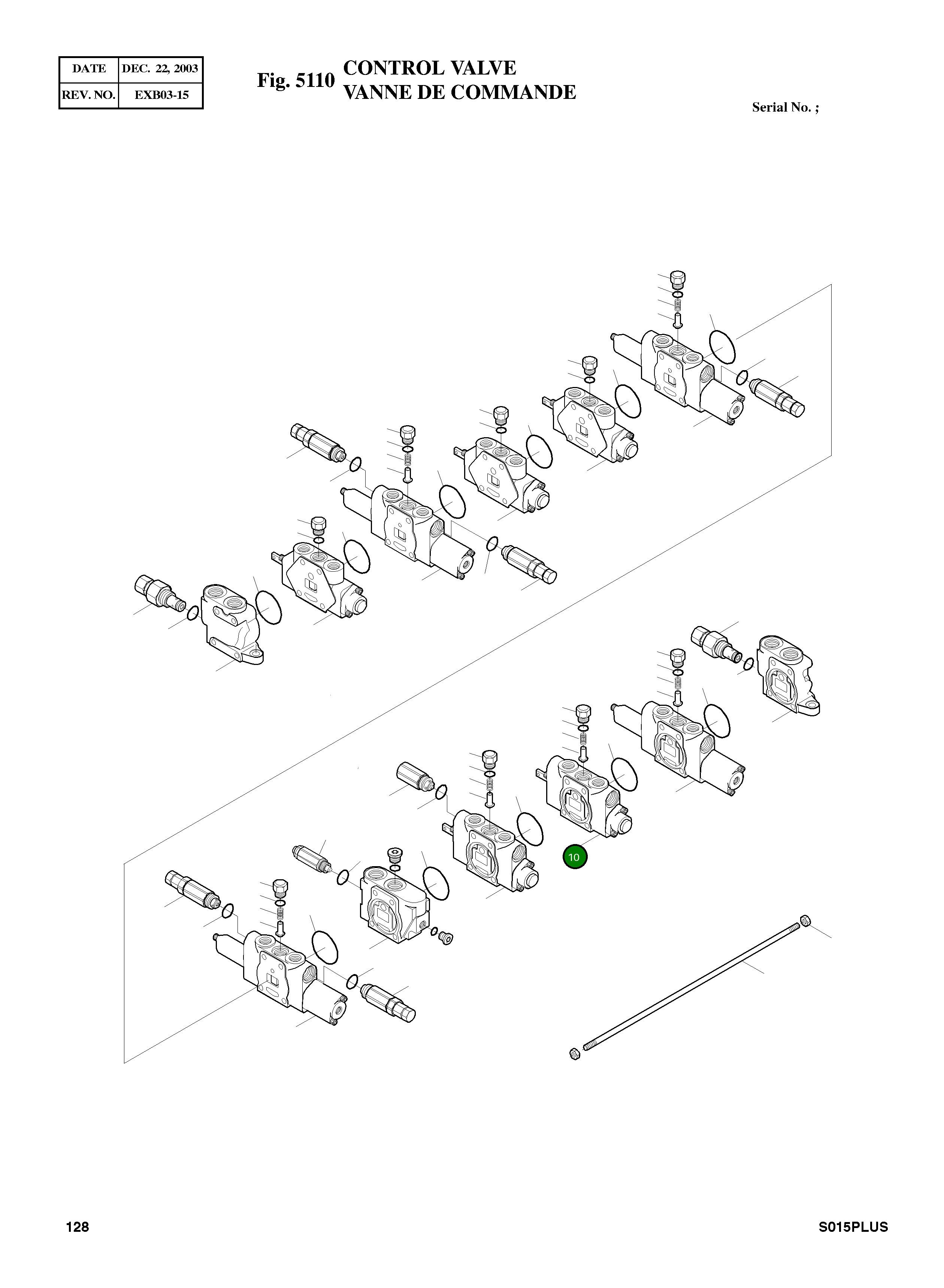 Блок в сборе, бульдозер 4-01-50872 Komatsu