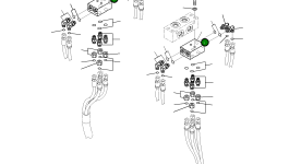Блок 561-44-87730 Komatsu