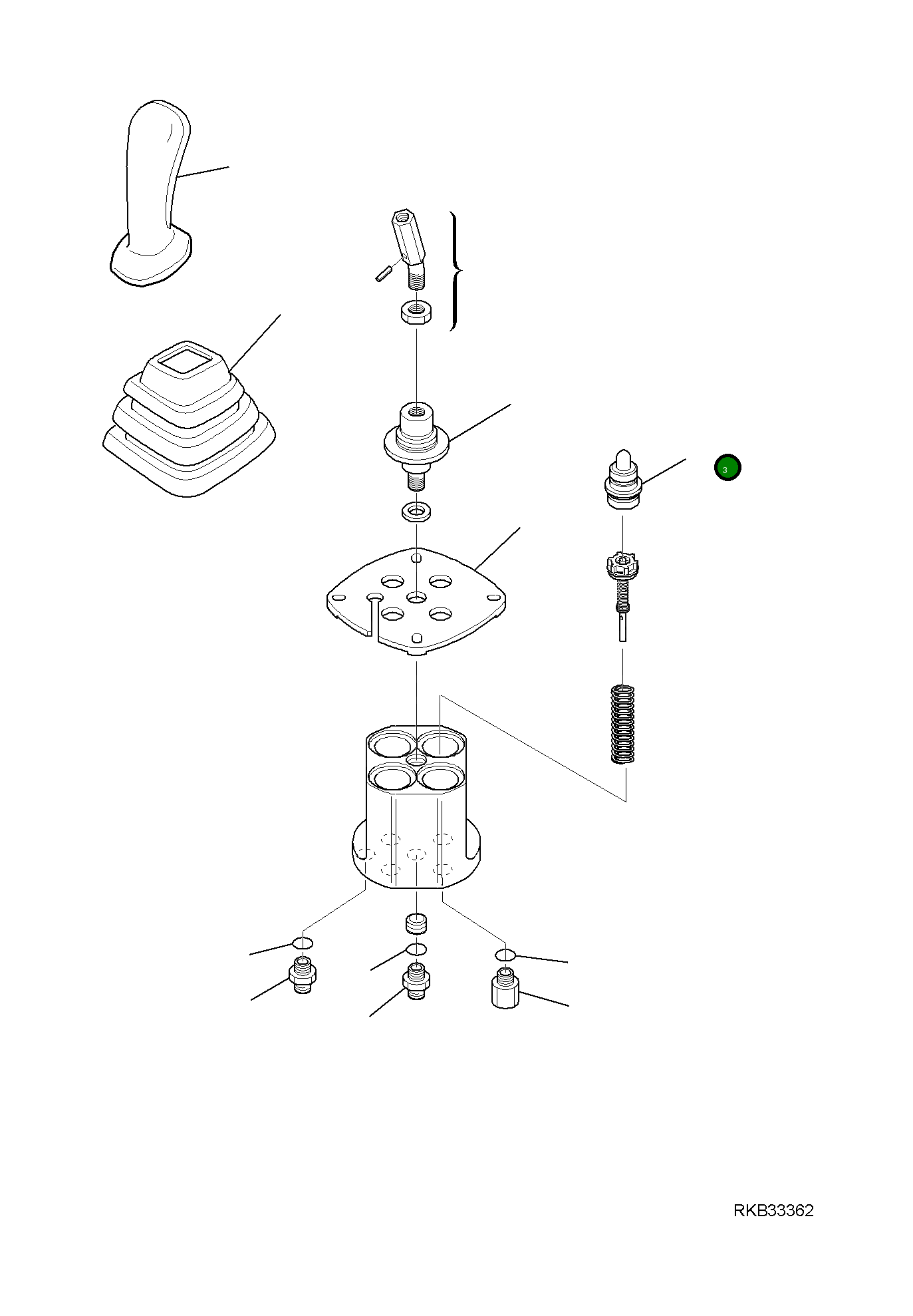 Изогнутый рычаг 844200626 Komatsu