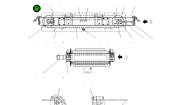 Защитный кожух MFR0000711 Komatsu