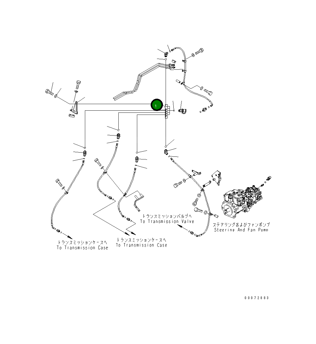 Блок 426-S94-3110 Komatsu