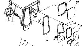Пластина 201-54-22810 Komatsu