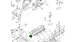 Жгут проводов 6215-81-6550 Komatsu
