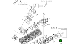 Блок 6261-11-4170 Komatsu