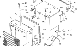 Кронштейн 569-54-41262 Komatsu