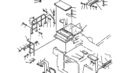 Зеркало 581-06-16431 Komatsu