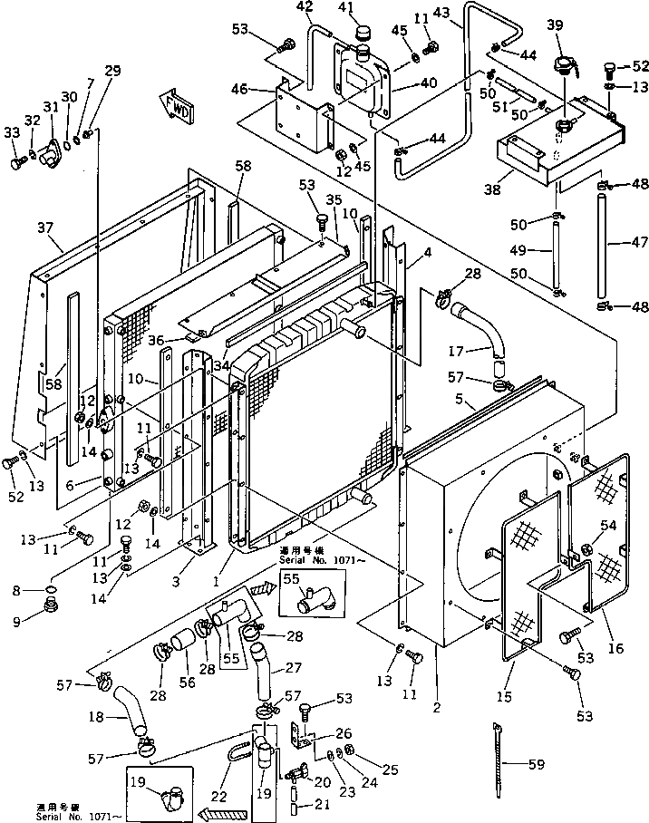 Затвор M721156303770 Komatsu