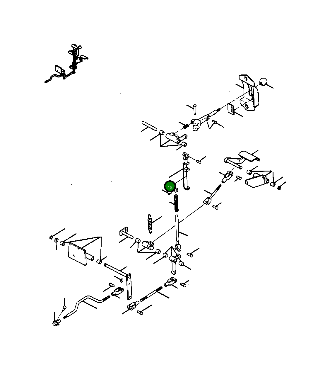 Блок пружинный, упорный 622 093 C1 Komatsu