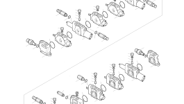 Блок в сборе, стрела 4-01-54884 Komatsu