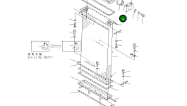 Блок 198-03-62521 Komatsu