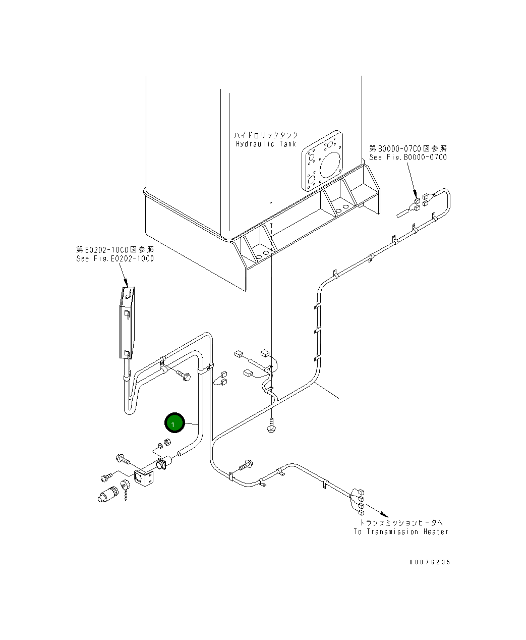 Жгут проводов 427-Z91-2110 Komatsu