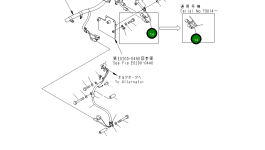 Кабель 203-06-71151 Komatsu