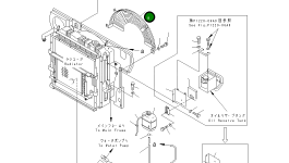 Защитный кожух 21J-03-11521 Komatsu