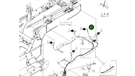 Кабель 8234-70-2271 Komatsu