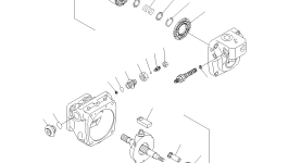 Блок цилиндра 708-1T-13110 Komatsu