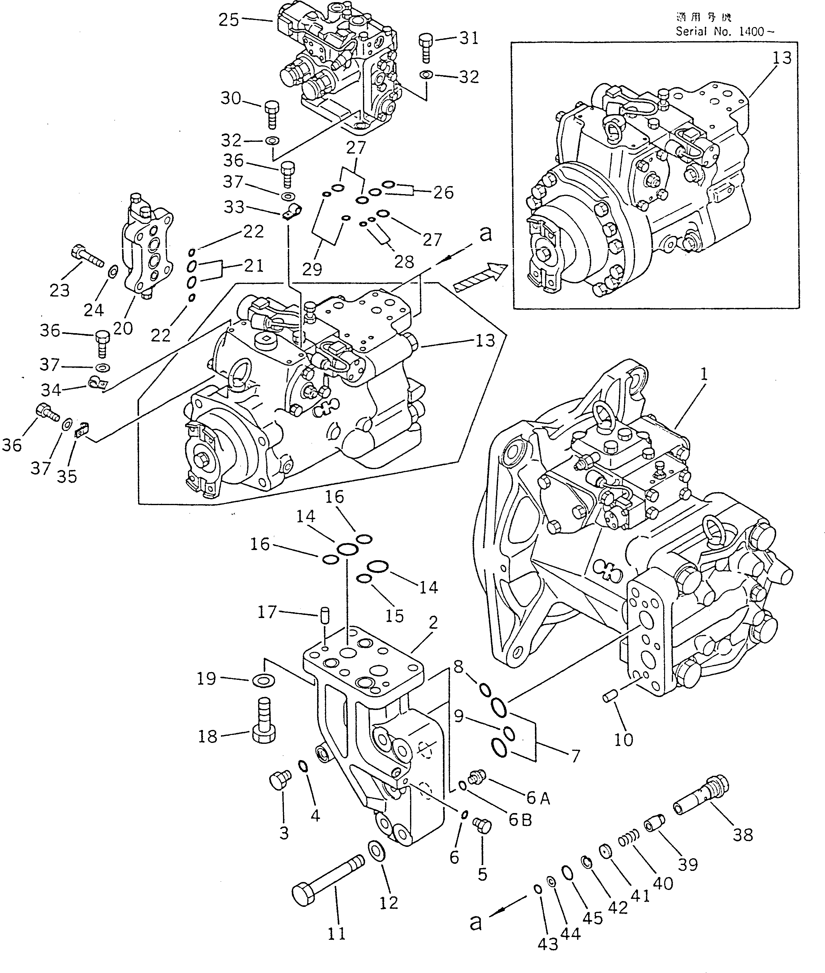 Блок 720-68-19120 Komatsu