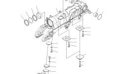 Балансирная тележка 198-30-66150 Komatsu