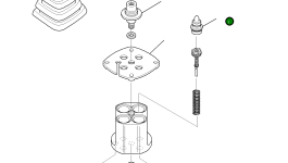 Изогнутый рычаг 844200626 Komatsu