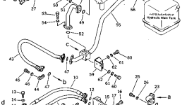Кронштейн 569-61-43521 Komatsu