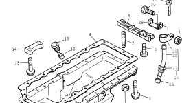 Поддон PK3717P083 Komatsu
