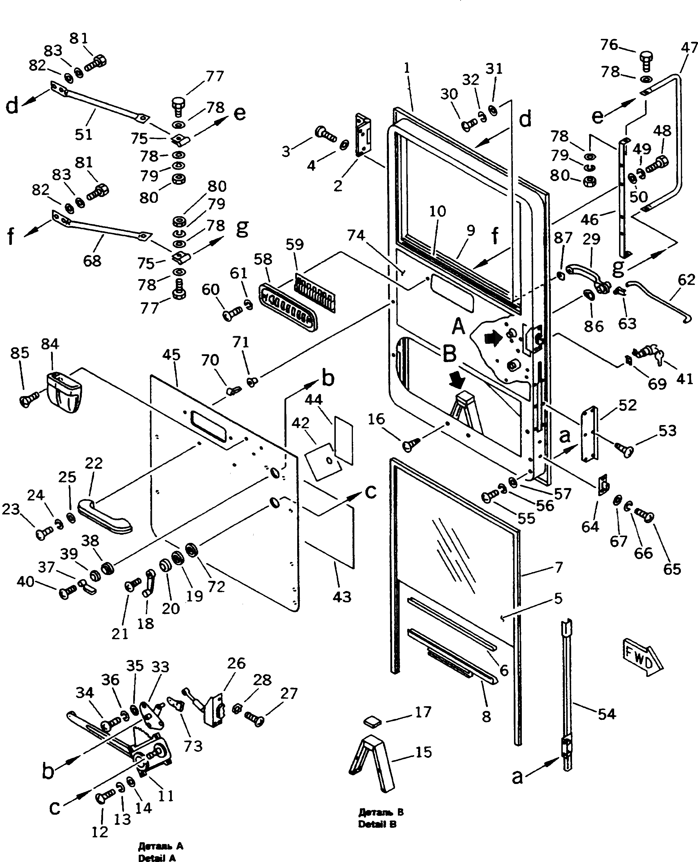 Стойка 562-89-17450 Komatsu
