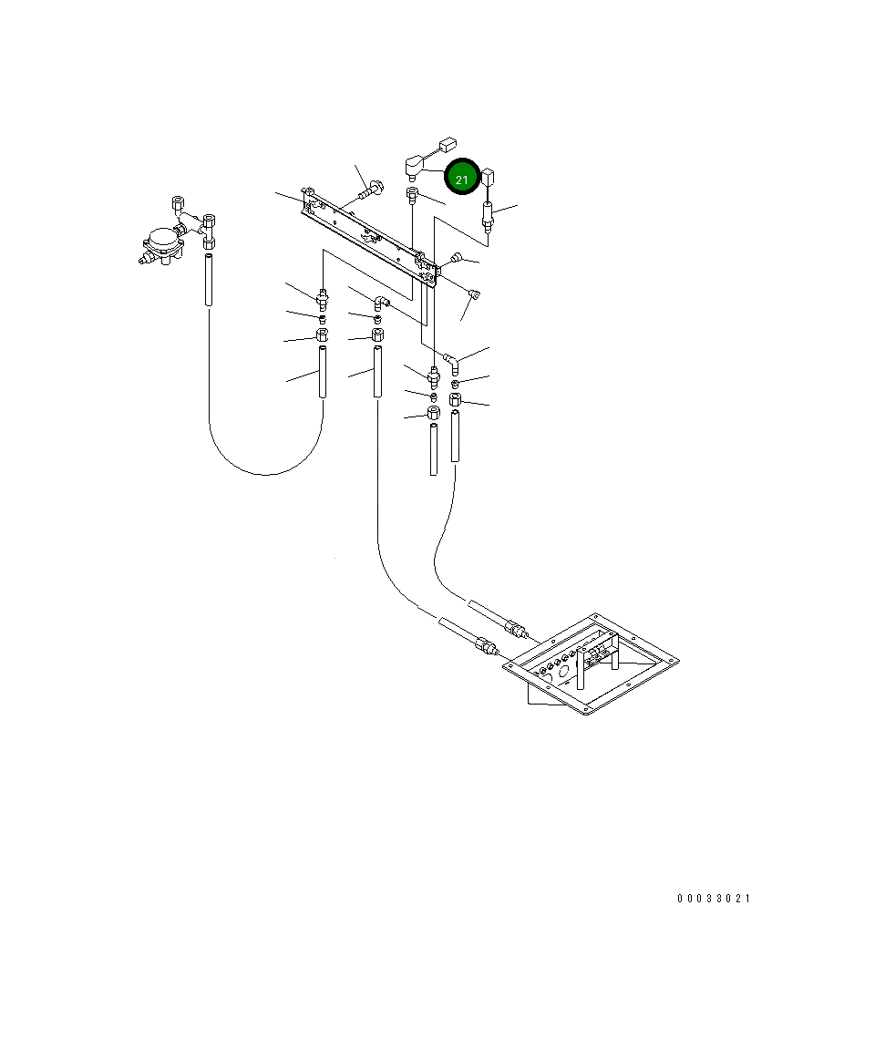Выключатель 561-06-61221 Komatsu