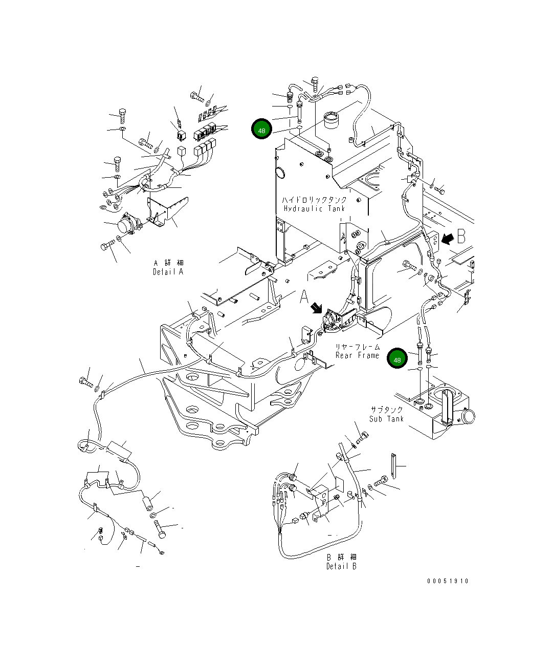 Датчик 23A-06-31110 Komatsu