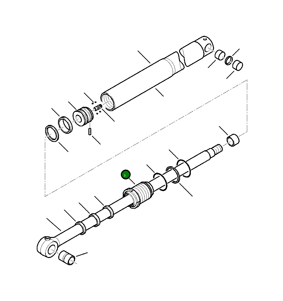 Головка 500460755 Komatsu