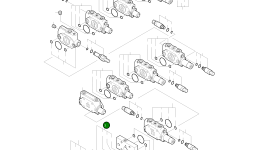 Блок в сборе – ход (левый) 06470-05300 Komatsu