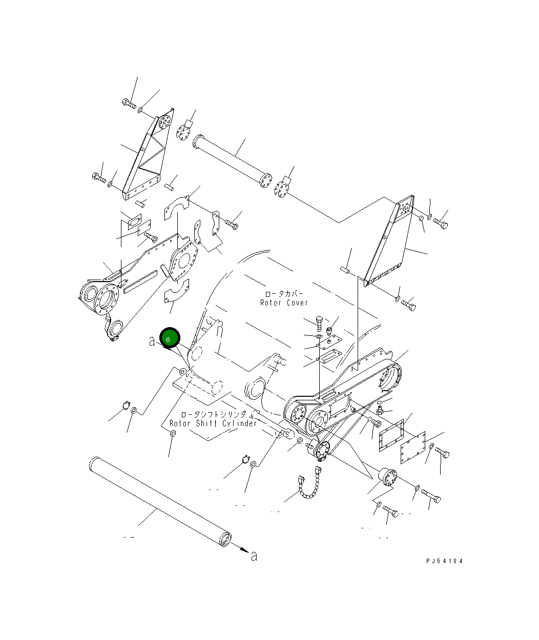 Защитный кожух 263-70-34151 Komatsu