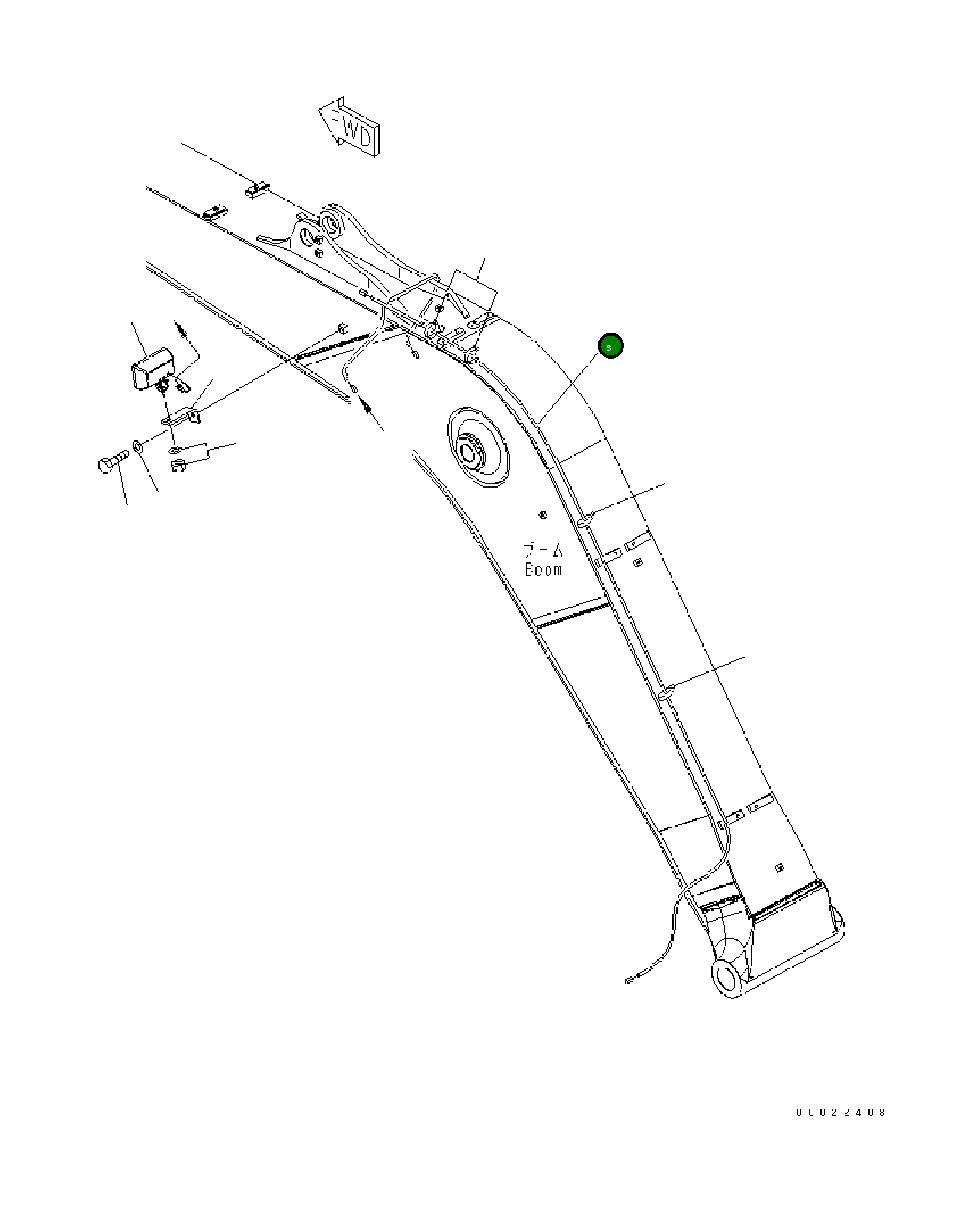 Жгут проводов 20G-06-41290 Komatsu