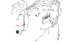 Жгут проводов 6245-81-9310 Komatsu