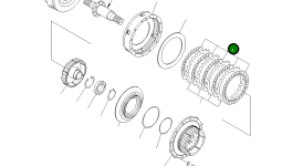 Диск 14X-22-22150 Komatsu