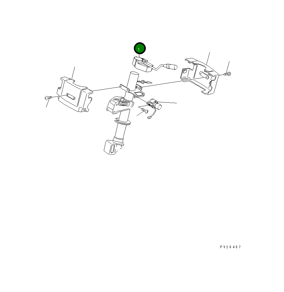 Выключатель 569-06-61111 Komatsu