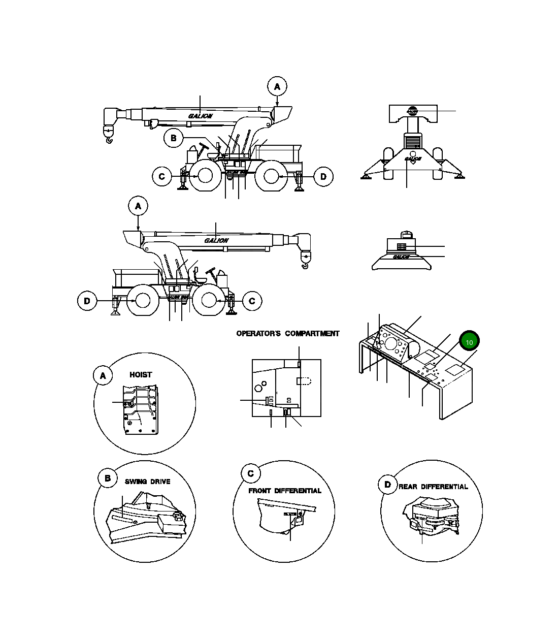 Быстрый подъём 105 898 Komatsu