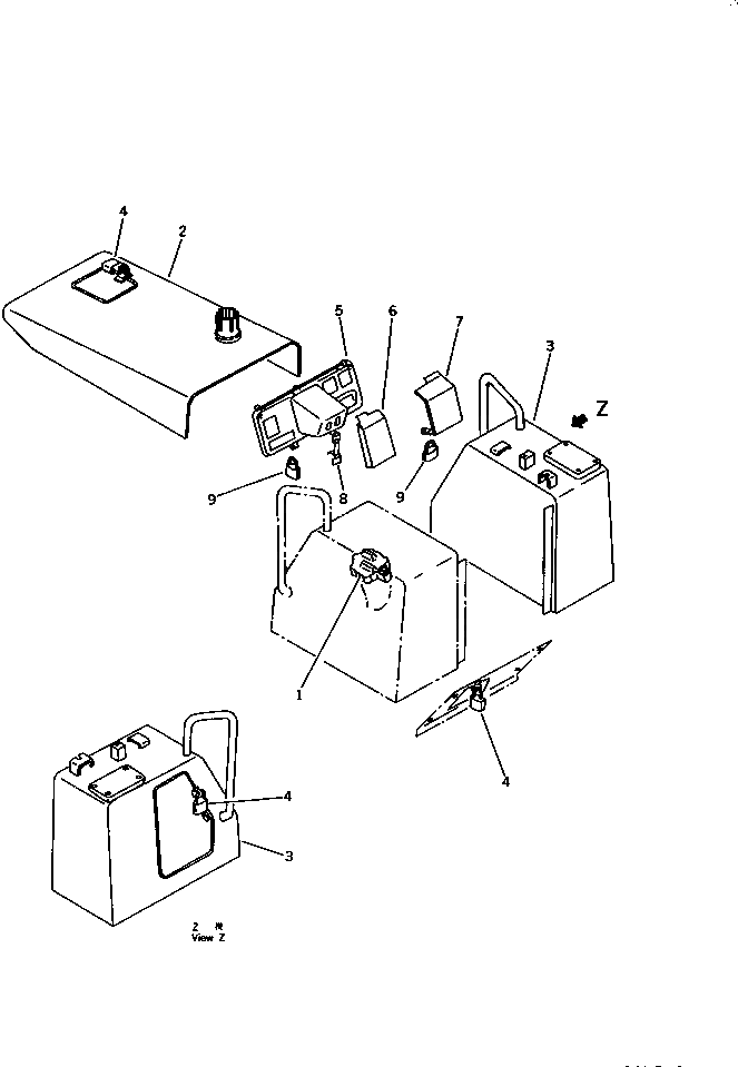 Корпус 103-54-39110 Komatsu