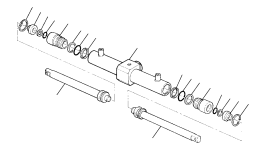 Головка блока цилиндров 500463020 Komatsu