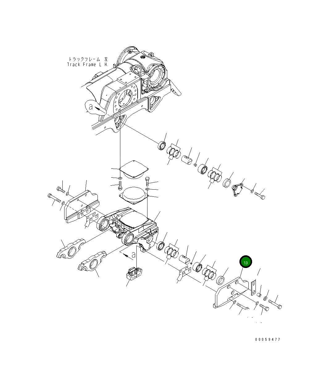 Защитный кожух 198-30-68561 Komatsu