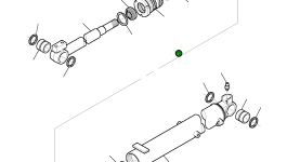Головка блока цилиндров 3F1087619 Komatsu