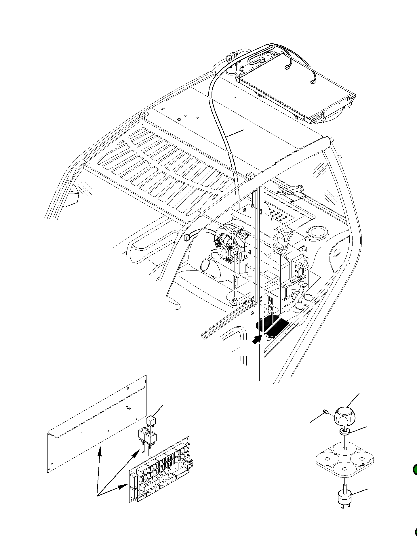 Выключатель 395-S61-1670 Komatsu