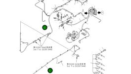 Жгут проводов 8255-06-1117 Komatsu