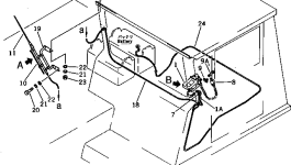 Кронштейн 567-94-24120 Komatsu